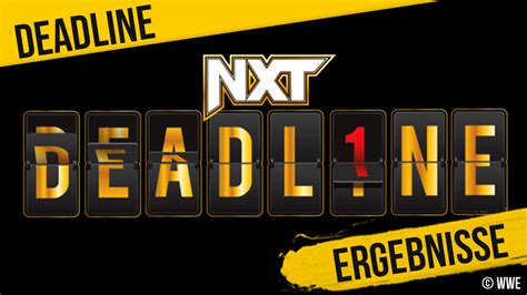 wwe ergebnisse bericht nxt 2022.